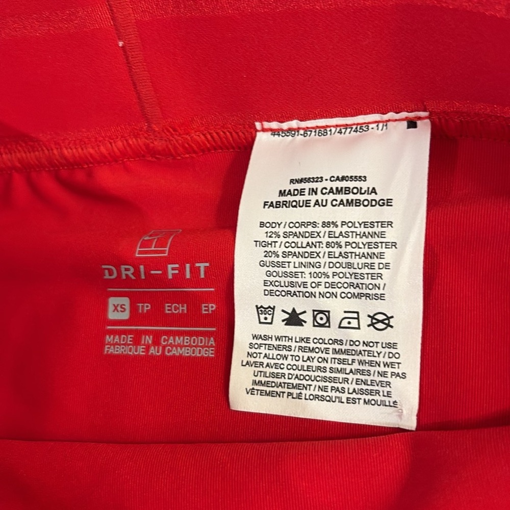 ❌SOLD❌ NEW [Nike] Essential Victory Pleated Tennis Skirt Skort Women’s XS - Picture 10 of 13